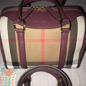 Burberry small alchester bowling bag